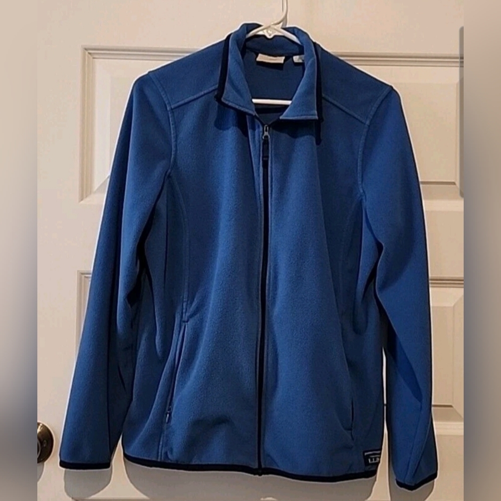 L.L. Bean Women's Blue Fleece Jacket